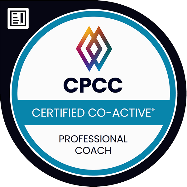 Certified Co-Active Professional Coach credential badge