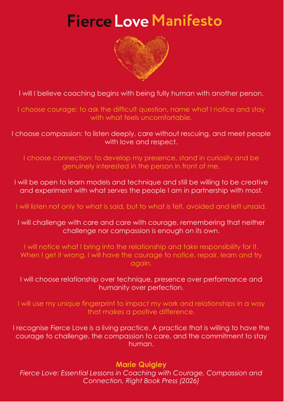 Preview of the Fierce Love Manifesto